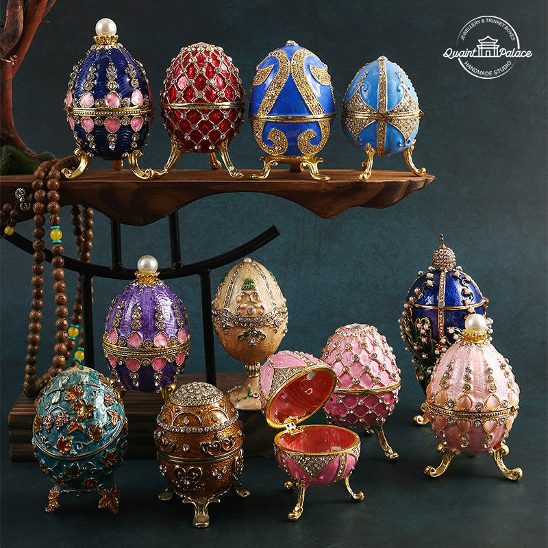 Easter Egg Trinket Box - Quaint Palace